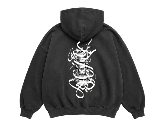 Spine Oversized Hoodie